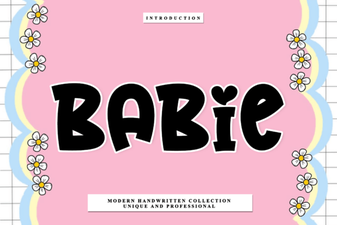 Sweet Babie Font Projects & Creative Uses