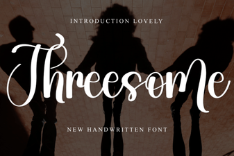 Modern Threesome Fonts for Creative Designers